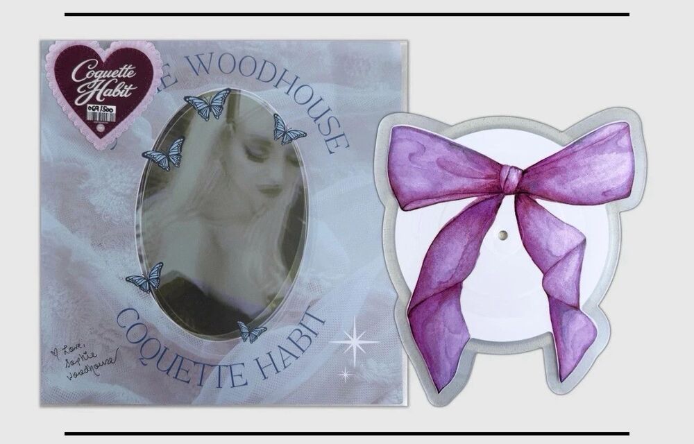 Autographed Sophie Woodhouse Coquette Habit Rot Daughter Bow Shaped Record